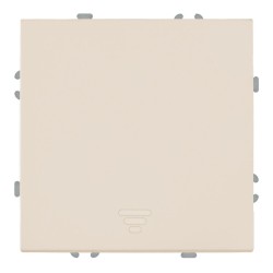 Выключатель 1-клавишный самовозвратный (механизм), Stekker, 250В, 10А Эмили, RSW10-5112-08, кашемир, soft touch 50364