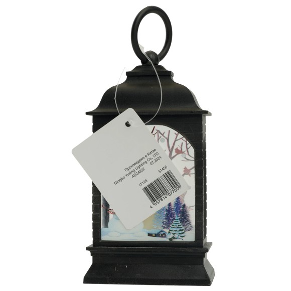 Световая фигура Свеча "Снеговик" 1LED (батарейки в компл), 12,5см, черный, LT128 Световая фигура Свеча "Снеговик" 1LED (батарейки в компл), 12,5см, черный, LT128