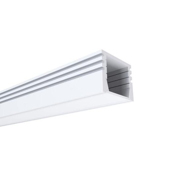 Профиль накладной с рассеивателем белый 2м. Apeyron 08-10-Б Профиль накладной с рассеивателем белый 2м. Apeyron 08-10-Б