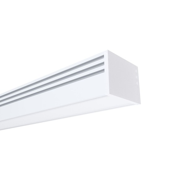 Профиль накладной с рассеивателем белый 2м. Apeyron 08-10-Б Профиль накладной с рассеивателем белый 2м. Apeyron 08-10-Б