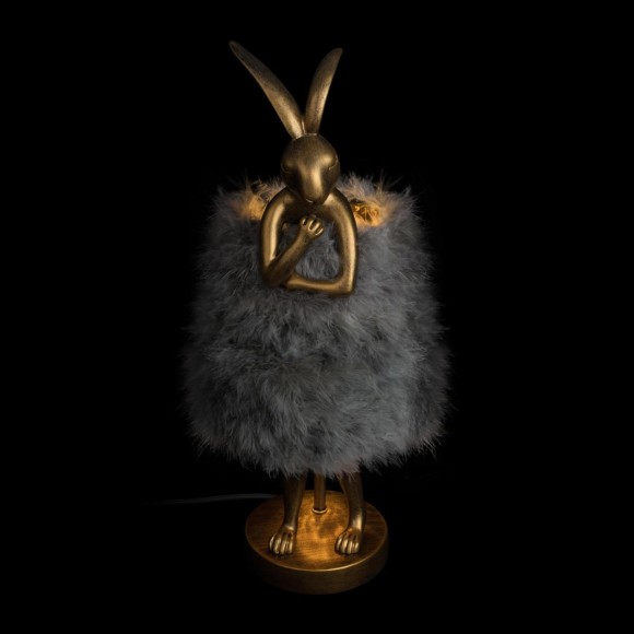 Настольная лампа Loft IT Lapine 10315/A Grey fluff