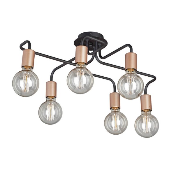 Потолочная люстра Vitaluce V4560-1/6PL Потолочная люстра Vitaluce V4560-1/6PL