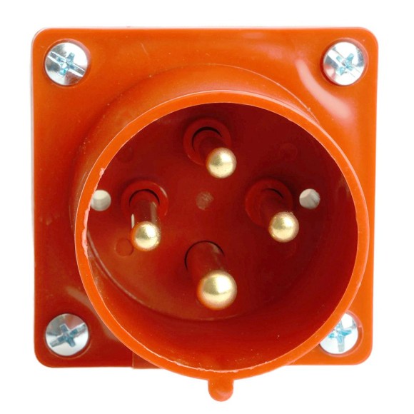 Вилка угловая ST-524 32А 380В 3P+PE IP44, PPG32-524-44, Stekker Вилка угловая ST-524 32А 380В 3P+PE IP44, PPG32-524-44, Stekker