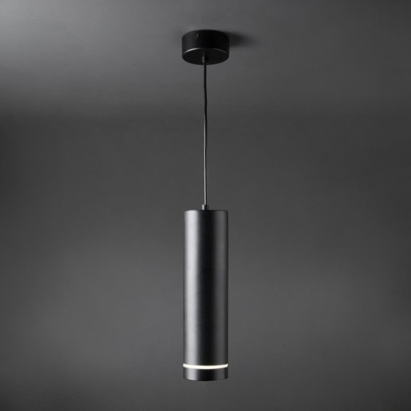 Уличный подвесной светодиодный светильник Elektrostandard DLR023 35084/H черный a061364