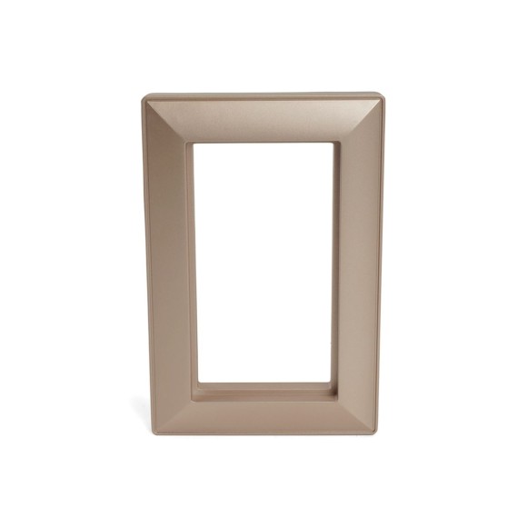 Рамка 2-местная (без перемычки), пластик, Stekker, PFR00-7012-02 Катрин, шампань 50049 Рамка 2-местная (без перемычки), пластик, Stekker, PFR00-7012-02 Катрин, шампань 50049