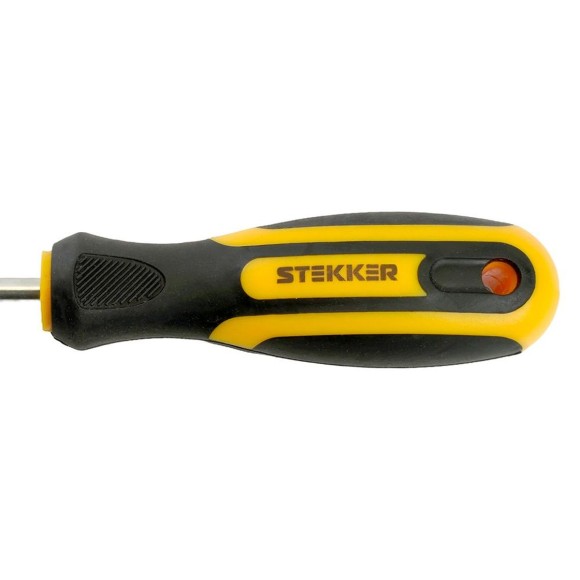 Отвертка крестовая Stekker Pz 1 х 100 мм, Cr-V, SDM-PZ1-100 49615 Отвертка крестовая Stekker Pz 1 х 100 мм, Cr-V, SDM-PZ1-100 49615