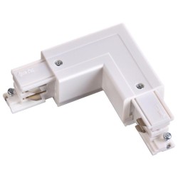 Соединитель L внешний с токопроводом для трехфазного шинопровода Novotech Port 135062 Соединитель L внешний с токопроводом для трехфазного шинопровода Novotech Port 135062