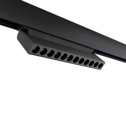 Магнитный трековый светильник ЭРА TRM20-4-22-12W3K-B для системы NOVA черный Б0054815 Магнитный трековый светильник ЭРА TRM20-4-22-12W3K-B для системы NOVA черный Б0054815