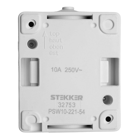 Выключатель двухклавишный Stekker Велена серый-графит PSW10-121-54 32753 Выключатель двухклавишный Stekker Велена серый-графит PSW10-121-54 32753