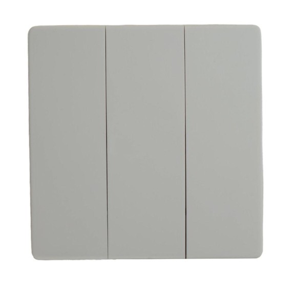 Выключатель трехклавишный беспроводной Feron Smart белый TM93 51022 Выключатель трехклавишный беспроводной Feron Smart белый TM93 51022