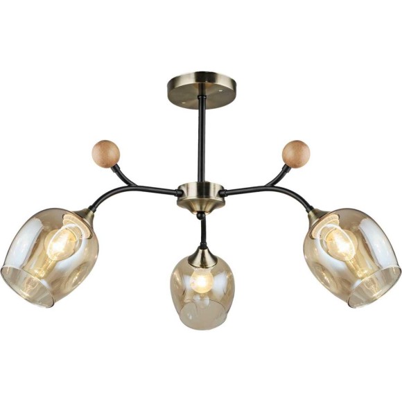 Потолочный светильник Reluce 02009-0.3-03 AB+BK