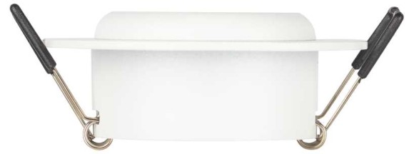 Светильник встраиваемый алюминиевый ЭРА KL109 WH под лампу MR16 GU5.3 белый матовый Б0061823