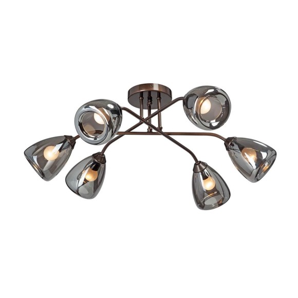 Потолочная люстра Vitaluce V4955-7/6PL Потолочная люстра Vitaluce V4955-7/6PL