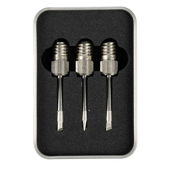 Набор сменных жал для беспроводного паяльника PLE801-08, 3 шт APL7-801-3 50411