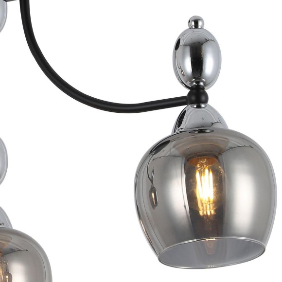 Потолочная люстра Illumico IL8258-3COU-79 BK CR Потолочная люстра Illumico IL8258-3COU-79 BK CR