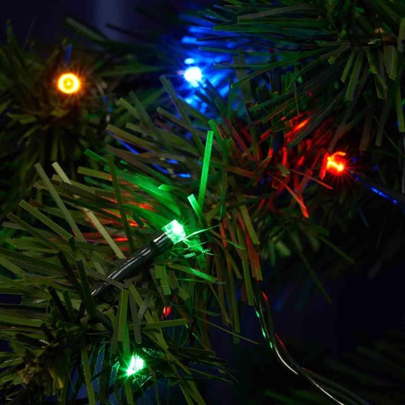 Светодиодная гирлянда Feron Линейная 230V разноцветная с мерцанием CL07 26782 Светодиодная гирлянда Feron Линейная 230V разноцветная с мерцанием CL07 26782