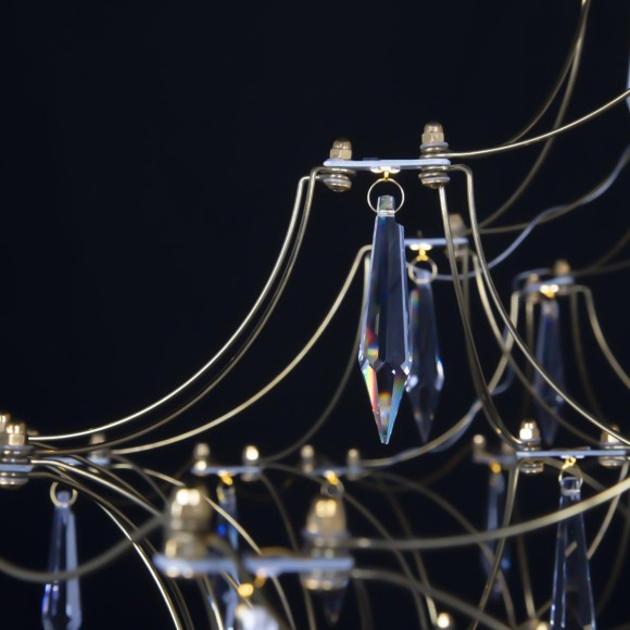 Подвесная светодиодная люстра Loft IT Mira 10259/800 Gold Asfour Подвесная светодиодная люстра Loft IT Mira 10259/800 Gold Asfour