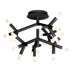 Потолочная светодиодная люстра iLedex Savage FS-017-X25 BK Потолочная светодиодная люстра iLedex Savage FS-017-X25 BK