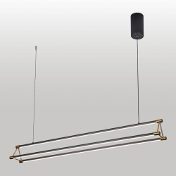 Линейно-подвесной светильник Lussole HIDALGO LSP-7439 Линейно-подвесной светильник Lussole HIDALGO LSP-7439