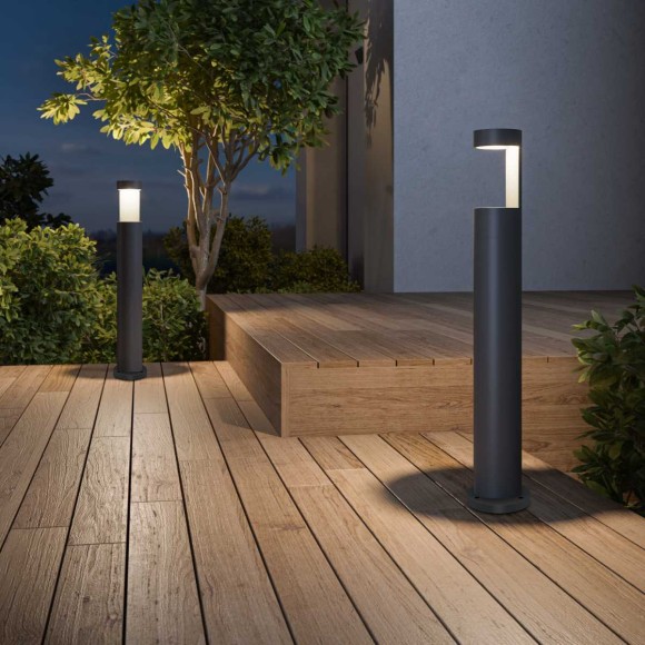 Уличный светодиодный светильник Elektrostandard Nimbus 35126/F серый a055642 Уличный светодиодный светильник Elektrostandard Nimbus 35126/F серый a055642