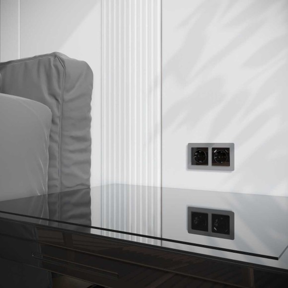 Накладка для розетки USB Werkel черный акрил W1179548 14690389197786 Накладка для розетки USB Werkel черный акрил W1179548 14690389197786