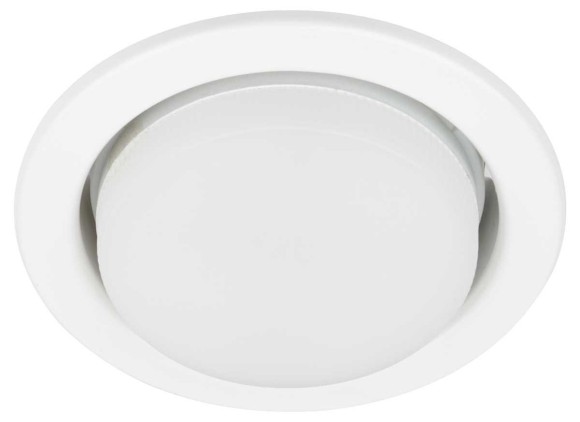 Светильник встраиваемый ЭРА KL35 WH /1 (к) Set 5 под лампу GX53 белый с термокольцом набор 5 шт Б0071342