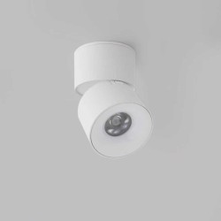 Светильник накладной iLedex Metrica 115-12W-D70-4K-55DG-WH Светильник накладной iLedex Metrica 115-12W-D70-4K-55DG-WH