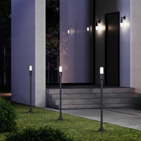 Уличный настенный светодиодный светильник Elektrostandard Isida 35165/U черный a062884 Уличный настенный светодиодный светильник Elektrostandard Isida 35165/U черный a062884