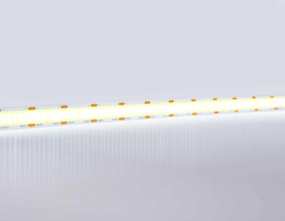 Светодиодная лента Ambrella Light GS4803 COB 616Led/19W m/ 24V IP20 6500K/ 5m*12mm*2mm (2 конт.) GS4803