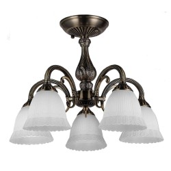 Потолочная люстра Escada Versailes 1114/5PL Bronze Потолочная люстра Escada Versailes 1114/5PL Bronze