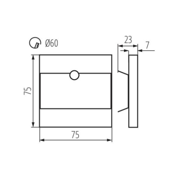 Подсветка для лестницы Kanlux Terra 29861 Подсветка для лестницы Kanlux Terra 29861