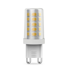 Лампа светодиодная Gauss G9 3,5W 3000К прозрачная 107009105