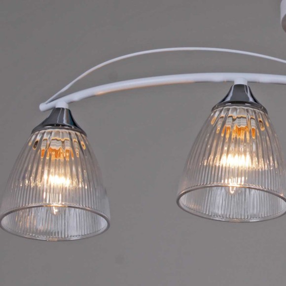 Потолочная люстра Reluce 87360-0.3-04 WH+CR Потолочная люстра Reluce 87360-0.3-04 WH+CR