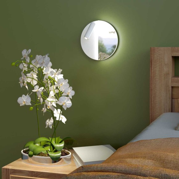 Светодиодный спот Elektrostandard Drom LED 40105/LED белый/хром a055361