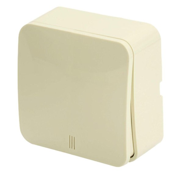 Выключатель одноклавишный Stekker слоновая кость MSW10-11-20-04 49472