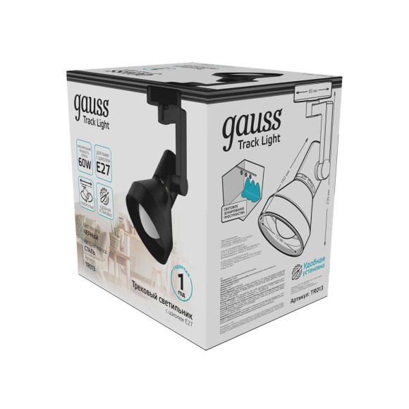 Трековый светильник Gauss Track Light Bulb TR013 Трековый светильник Gauss Track Light Bulb TR013