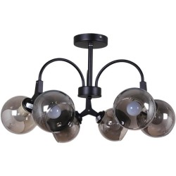Потолочная люстра Reluce 01268-0.3-06 BK+CR Потолочная люстра Reluce 01268-0.3-06 BK+CR
