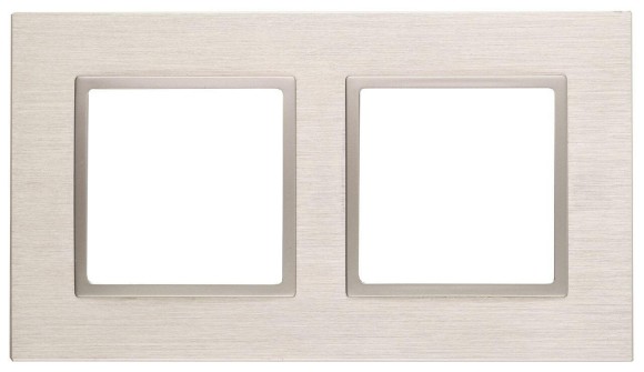Рамка 2-постовая ЭРА Elegance 14-5202-04 Б0034548