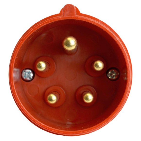 Вилка прямая ST-015 16А 380В 3P+PE+N IP44, PPG16-015-44, Stekker Вилка прямая ST-015 16А 380В 3P+PE+N IP44, PPG16-015-44, Stekker