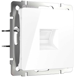 Розетка Werkel Ethernet RJ-45 белая W1181001 4690389155369