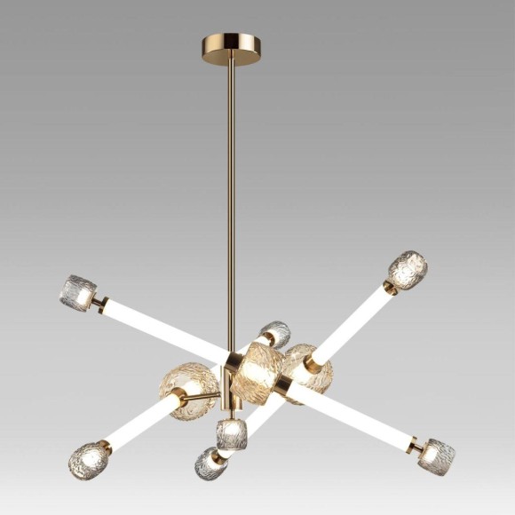 Подвесная светодиодная люстра Odeon Light Modern Kliff 5426/54CL Подвесная светодиодная люстра Odeon Light Modern Kliff 5426/54CL