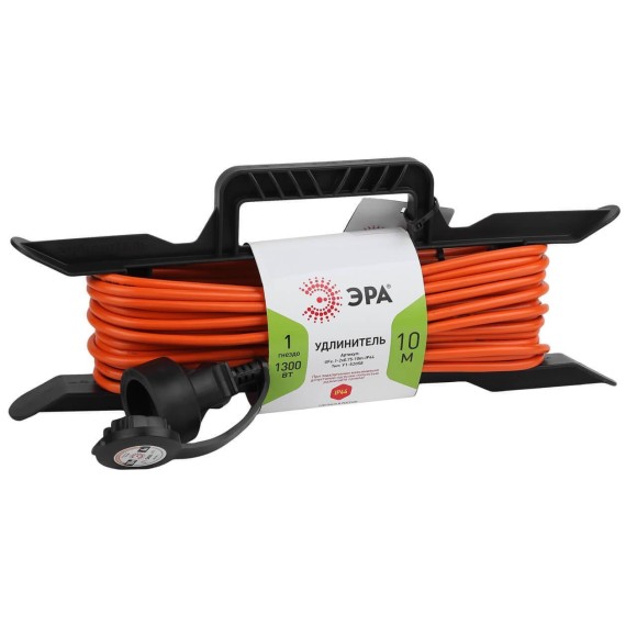 Удлинитель силовой ЭРА UFx-1-2x0.75-10m-IP44 Б0046820 Удлинитель силовой ЭРА UFx-1-2x0.75-10m-IP44 Б0046820