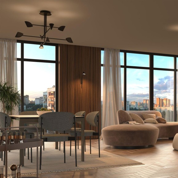 Подвесная светодиодная люстра Mantra Capuccina 7578 Подвесная светодиодная люстра Mantra Capuccina 7578