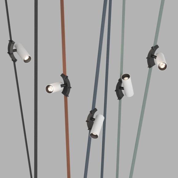 Трековый светильник Denkirs Belty Spot DK5547-BW+BK