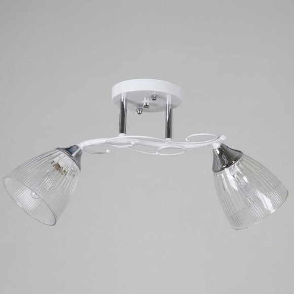 Потолочная люстра Reluce 55560-0.3-02 WH+CR Потолочная люстра Reluce 55560-0.3-02 WH+CR