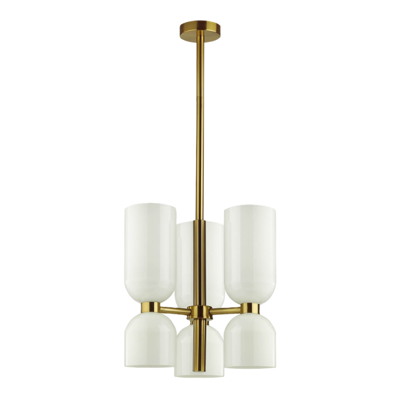 Подвесная люстра Odeon Light Midcent Orinoco 4798/6 Подвесная люстра Odeon Light Midcent Orinoco 4798/6