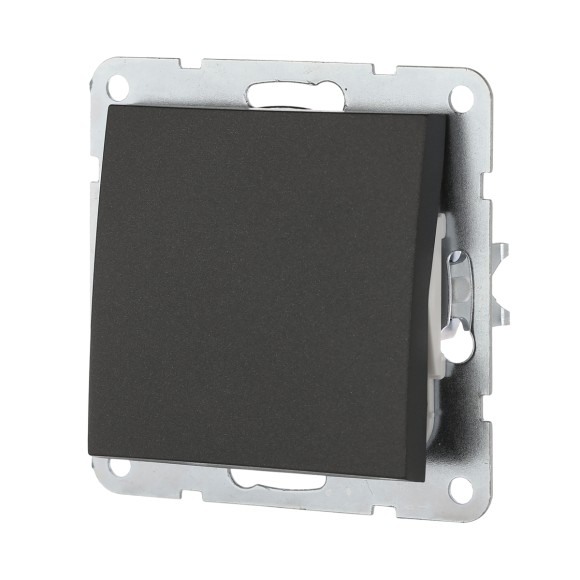 Выключатель LK Studio 1-кл.(схема 1) 16 A, 250 B (черный бархат) LK60 860108-1 Выключатель LK Studio 1-кл.(схема 1) 16 A, 250 B (черный бархат) LK60 860108-1