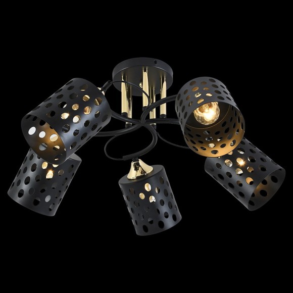 Потолочный светильник Reluce 01385-0.3-05 BK+FGD Потолочный светильник Reluce 01385-0.3-05 BK+FGD