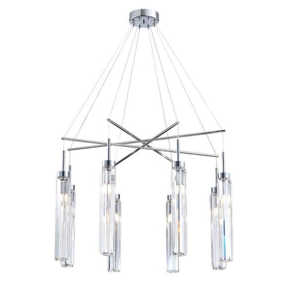 Подвесная люстра Newport 4524+4/S chrome М0066076