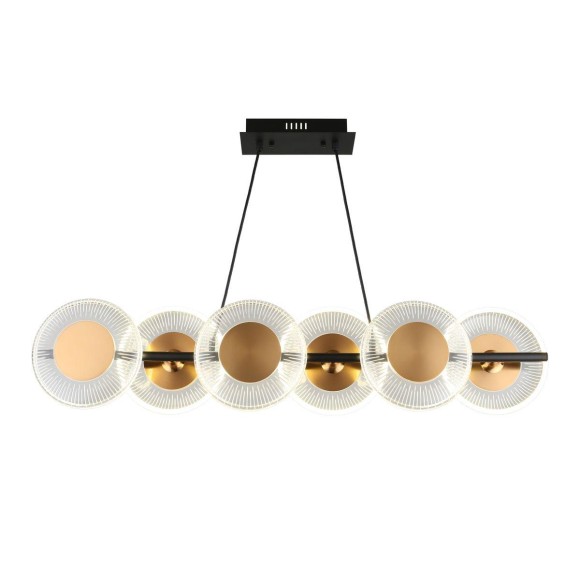 Подвесной светодиодный светильник Omnilux Crocetta OML-59703-06 Подвесной светодиодный светильник Omnilux Crocetta OML-59703-06